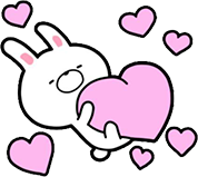 うさぎスタンプ