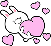 うさぎスタンプ